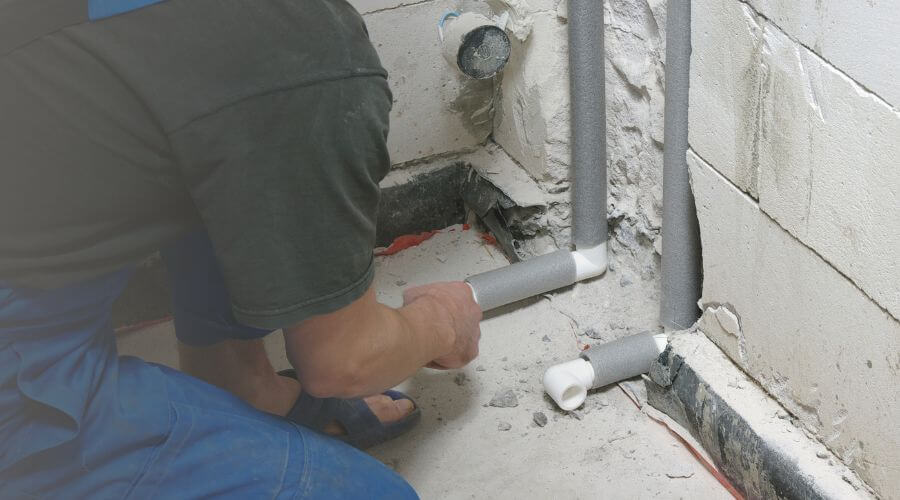 Expert burst pipe repair services in Ewing, IL